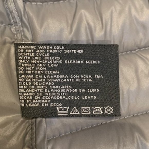 Peace Love Chill Packable Down Puffer Vest with Hood - Picture 11 of 12